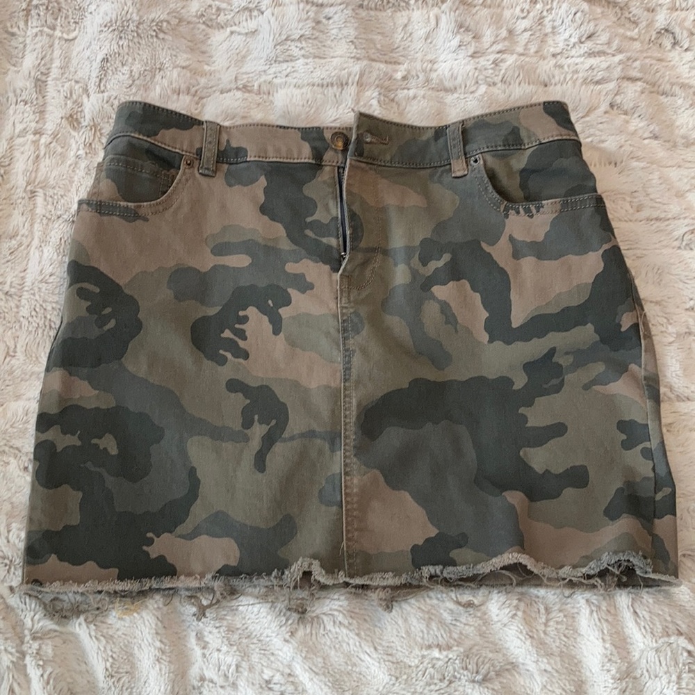 Cami denim skirt